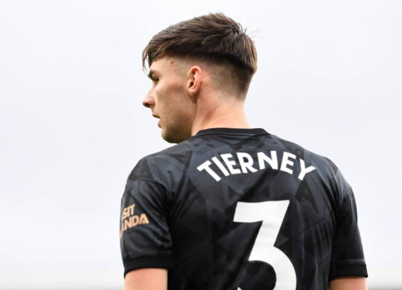 Mikel Arteta’s Arsenal team selection provides biggest Kieran Tierney Celtic clue yet