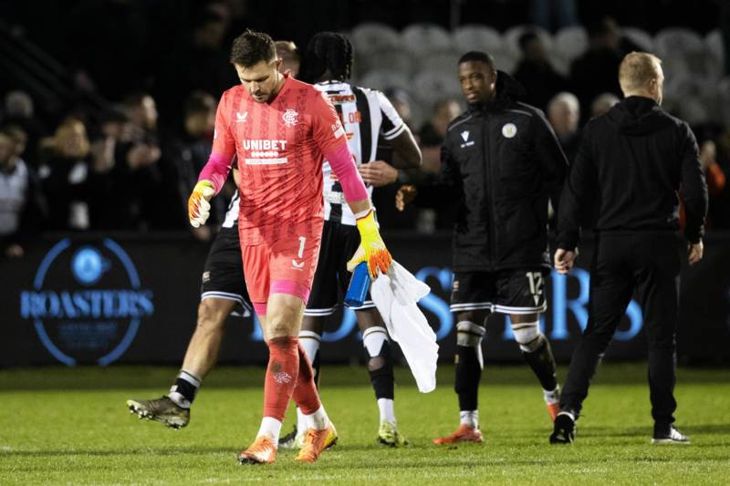 Rangers release Jack Butland hospitalisation statement as issue emerges over captaincy for Celtic match