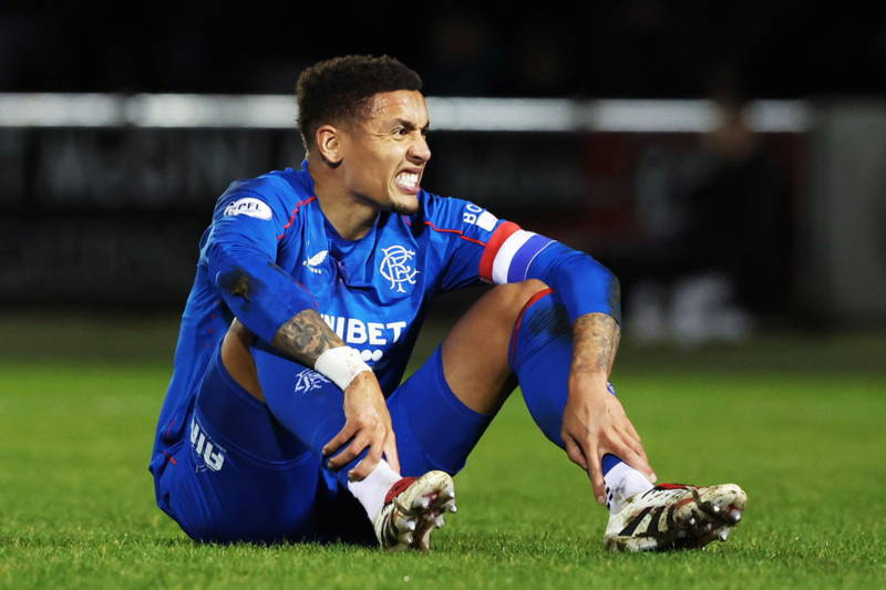 Social media’s brilliant reaction to James Tavernier’s mystery injury