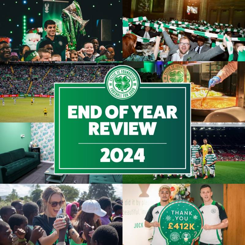 Celtic FC Foundation reflects on an extraordinary 2024