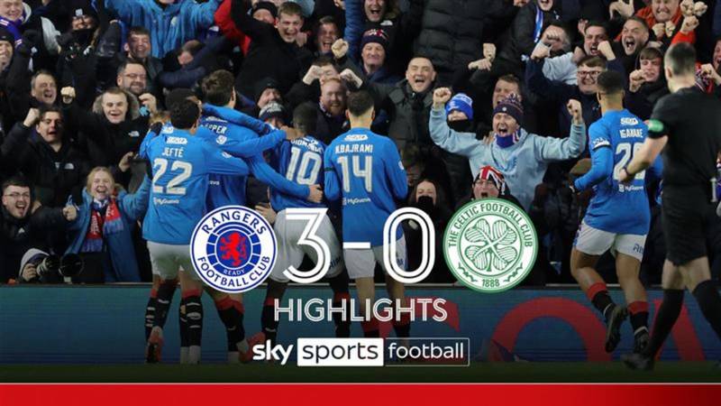 HIGHLIGHTS: Rangers dominate in stunning O** F*** win against Celtic