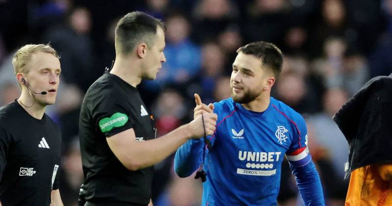 Nicolas Raskin put one Rangers ref lesson into action with staggering post match Celtic red card rant