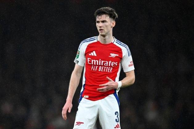 Kieran Tierney unused substitute for Arsenal draw with Brighton