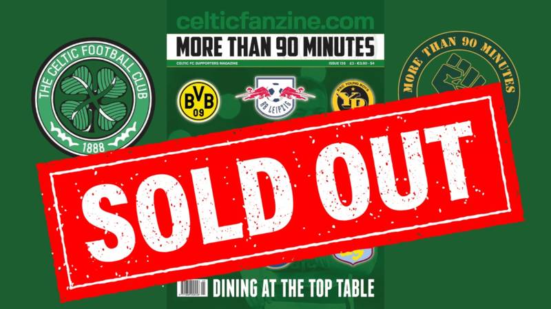 More than 90 Minutes Issue 135 Print Edition SOLD OUT