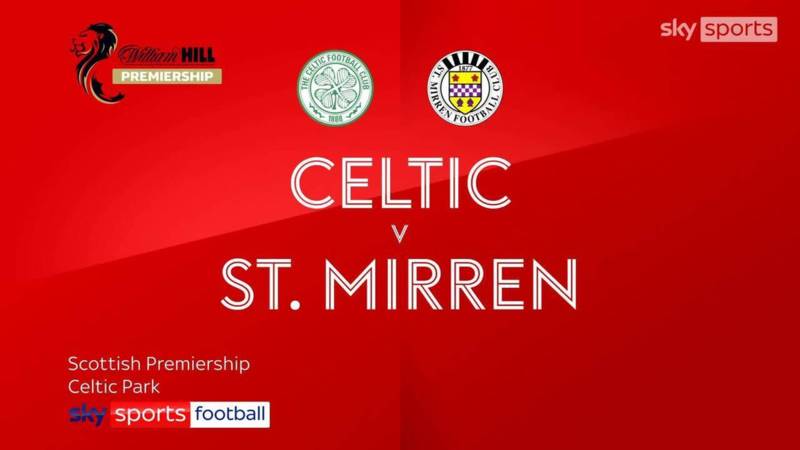 Celtic 3-0 St Mirren