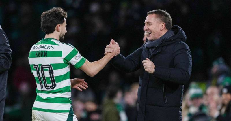 Nicolas Kuhn sees Celtic brilliance earn a weighty challenge from the boss as Luke McCowan receives acclaim