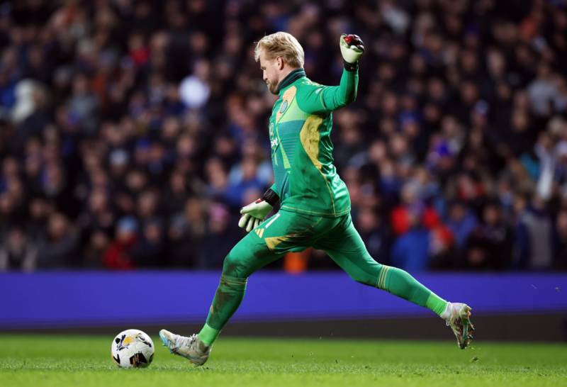 ‘Unfair...’ Pundit hits back at what he is hearing about Celtic goalkeeper Kasper Schmeichel