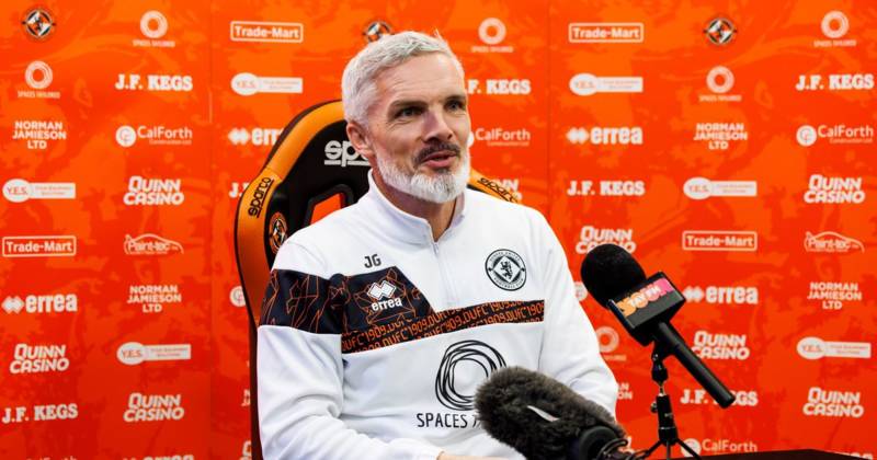 Jim Goodwin looking beyond Celtic test as Dundee United boss admits one eye will be elsewhere with team selection