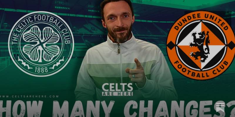 Predicted Celtic Starting XI vs Dundee Utd