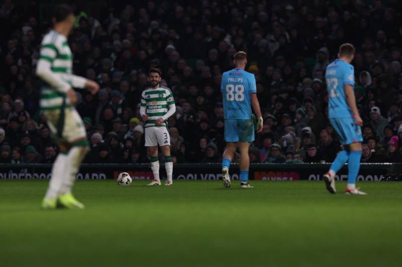 What fans might not have noticed about Greg Taylor as Celtic release training session footage