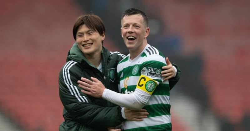 The hidden sign Kyogo is loving Celtic more than EVER as Callum McGregor runs out of words to describe him