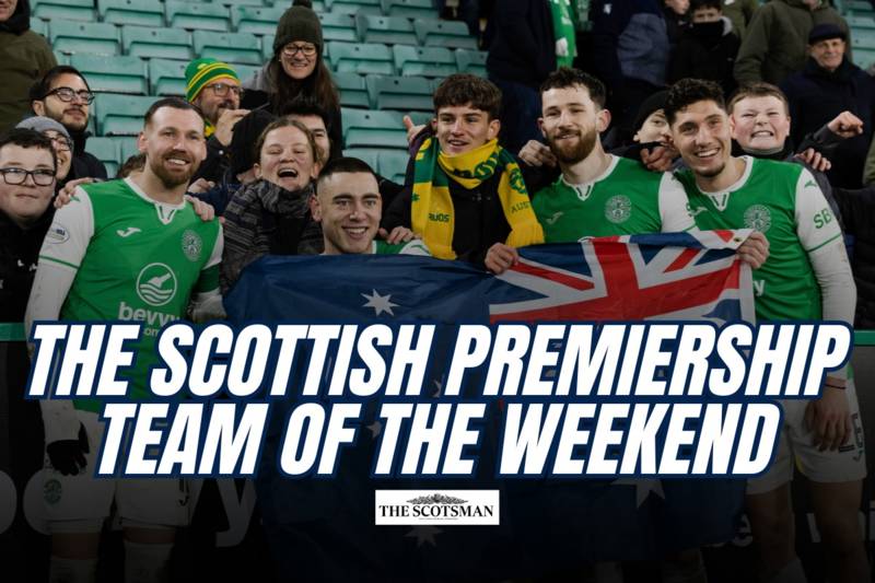 Celtic ‘reminder’, Rangers MVP, ‘vintage’ Hibs ace: The Scottish Premiership team of the weekend – gallery