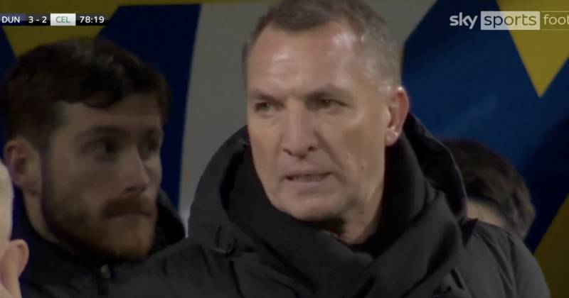 Brendan Rodgers brands Celtic ‘weak as p***’ as raging reaction to Dundee defending caught on camera