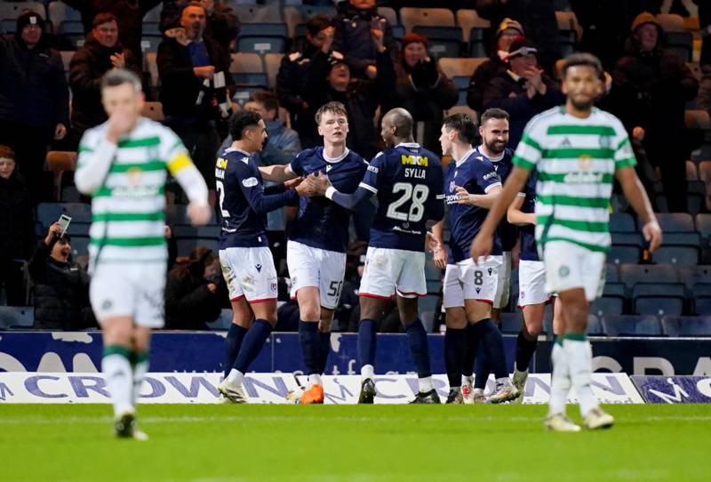 Celtic draw ‘hard to take’ says Docherty, proud boss can’t fault Dundee’s character