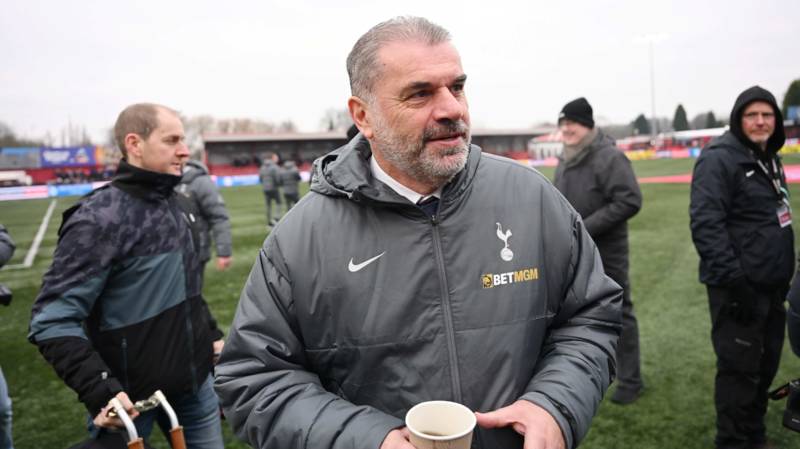 Ange Postecoglou makes Celtic claim before Arsenal vs Tottenham