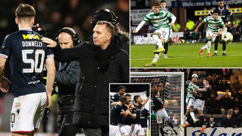 Angry Rodgers hits out at Celtic’s ‘soft’ defending after Engels penalty salvages point for champions