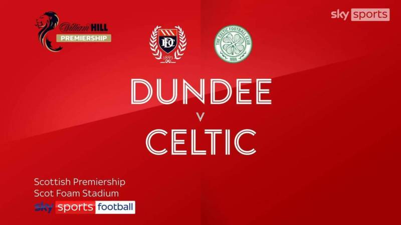 Dundee 3-3 Celtic