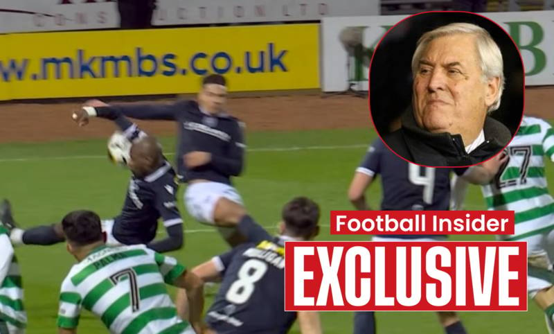 Ex-FIFA ref reacts after penalty rescues Celtic at Dundee