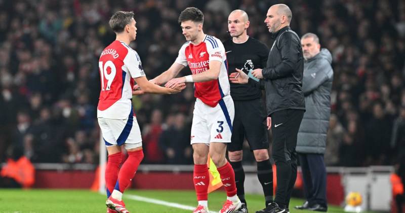 Kieran Tierney has Ally McCoist raving about vital new Arsenal role as blown away fans all say the same thing