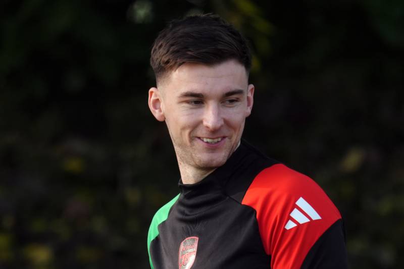 Tierney to Celtic latest as defender comes on for Arsenal vs Spurs