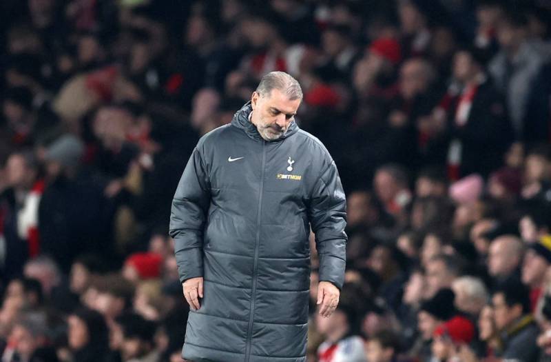 BBC pundit names one thing Ange Postecoglou’s Celtic are better at than Tottenham after Arsenal defeat