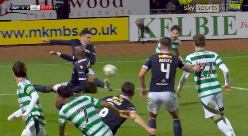 Celtic penalty vs Dundee given Ref Watch treatment, decision shows consistency