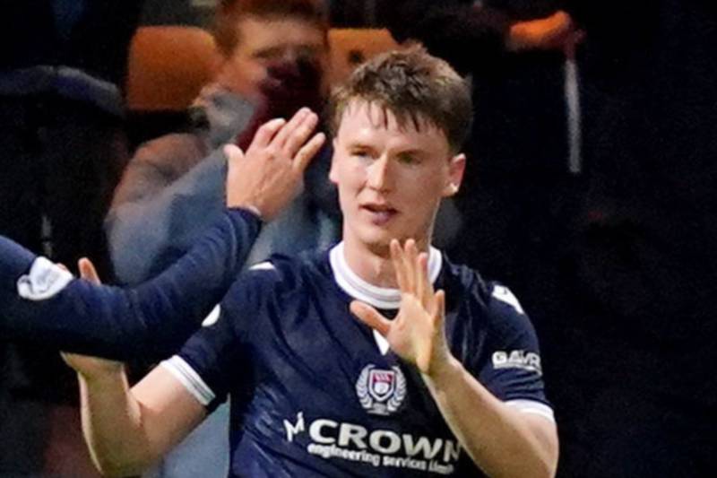 Dundee goalscorer fined over celebration against Celtic