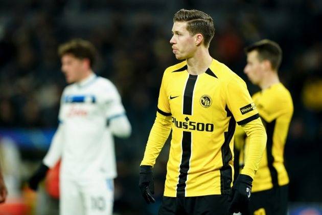 Cedric Itten urges Young Boys not to be overwhelmed in Parkhead cauldron