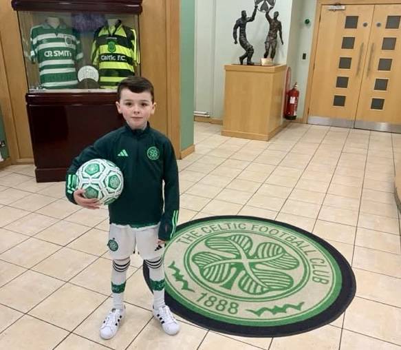 Celtic kid goes viral for heartwarming UCL moment, offered directors’ box experience