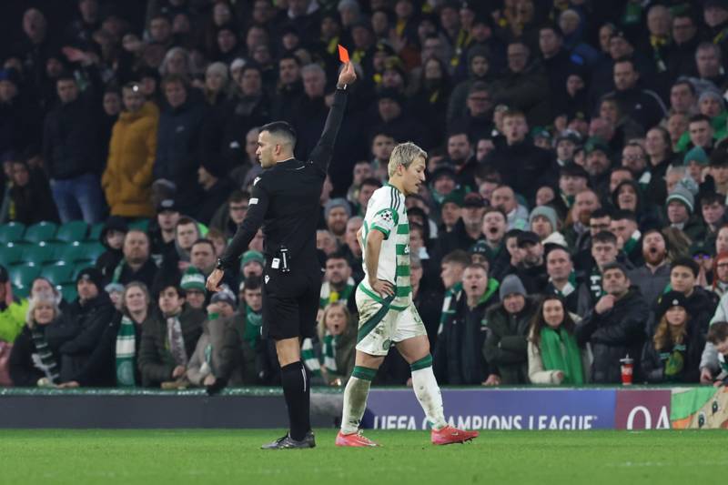 Fans have one thing to say to Daizen Maeda after his heartfelt apology for Celtic red card vs Young Boys