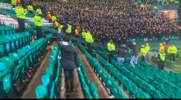 Video: Brilliant moment from Young Boys fans to Celtic fan