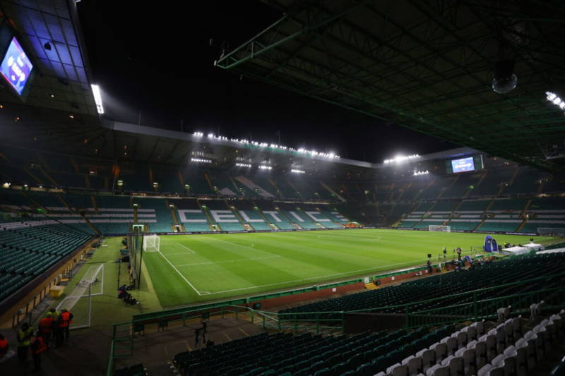 Images of Celtic Park During Storm Eowyn Emerge