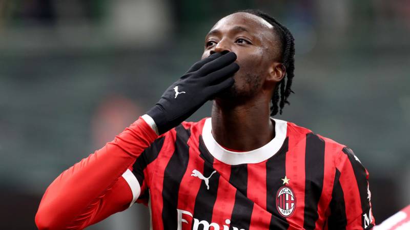 Celtic linked with loan move for AC Milan striker