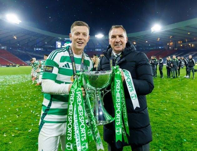 “He has helped me think about football in a different way,” Calmac on Brendan Rodgers