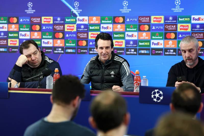 Aston Villa’s Unai Emery sings the highest of praises for Celtic and fans will absolutely love it