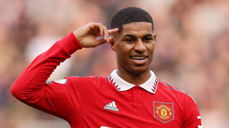 Chris Sutton makes Marcus Rashford to Celtic claim