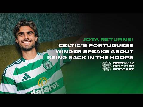 Jota in the studio: Celtic’s superstar from Portugal speaks about his sensational return to the Hoops!