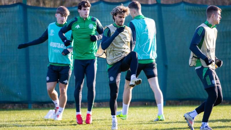 Training Gallery: Aston Villa v Celtic