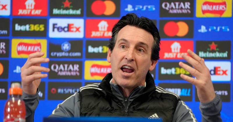 Unai Emery outlines Celtic ‘respect’ as Aston Villa boss bares all over haunting Champions League battles with Rodgers