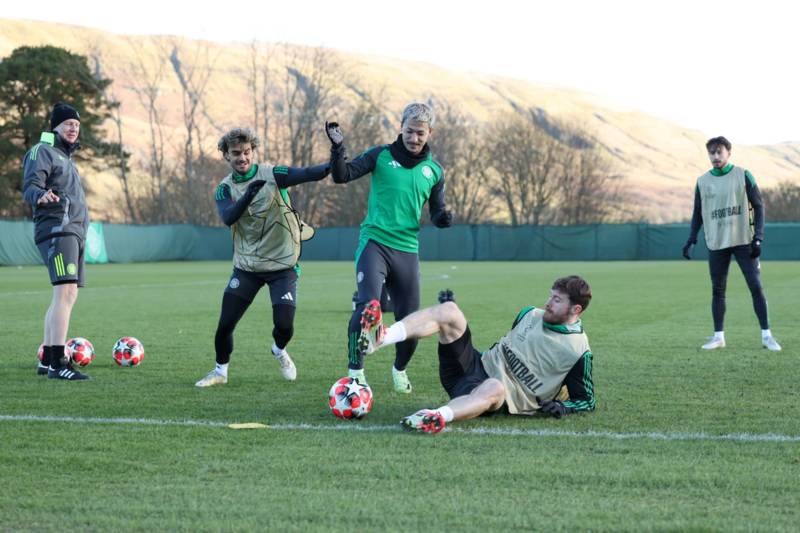 What we spotted from final Celtic training session before Aston Villa Champions League tie as Jota returns to Lennoxtown – but there’s one glaring omission