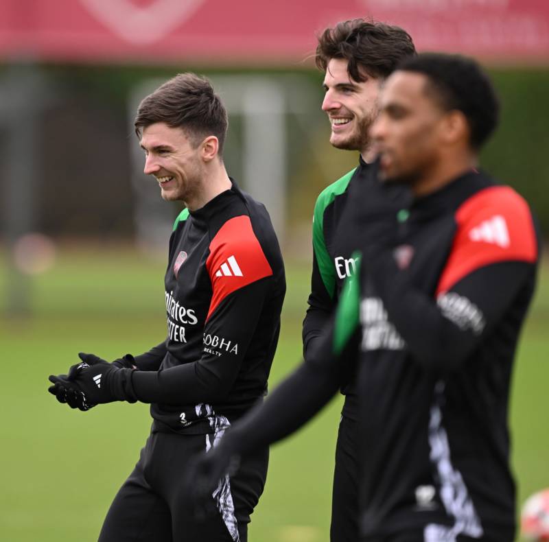 Arsenal fans all saying same thing as Brendan Rodgers confirms Kieran Tierney Celtic return