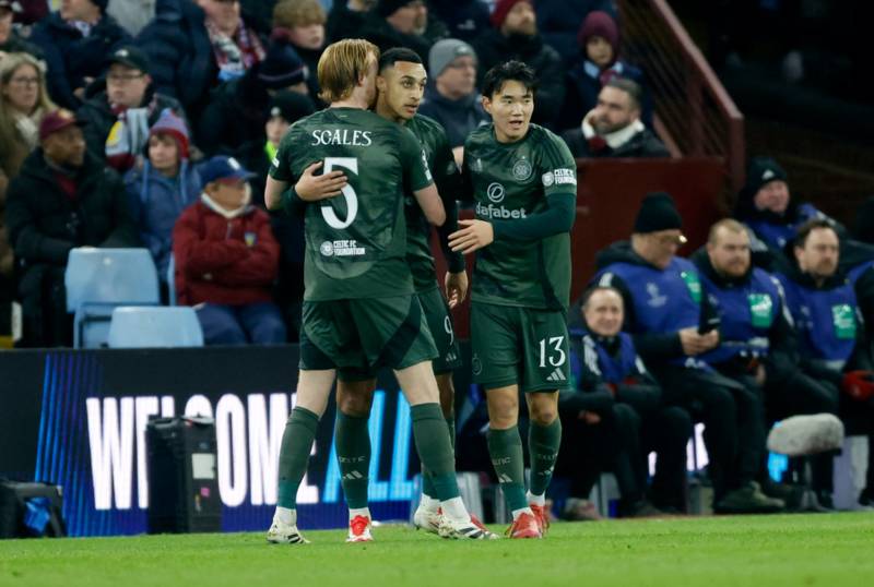 Celtic player ratings vs Aston Villa, one gets 9/10 as the Bhoys battle bravely in the Champions League