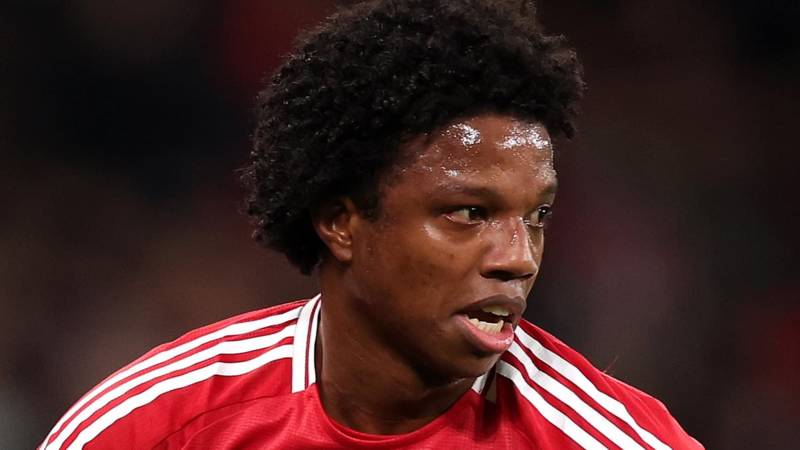 Manchester United left-back Malacia on Celtic’s watchlist as they consider loan options in case Tierney deal for January switch isn’t concluded