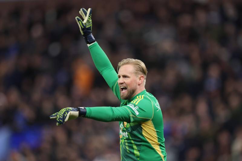 BBC man spots what Kasper Schmeichel did with Celtic fans immediately after full time vs Aston Villa