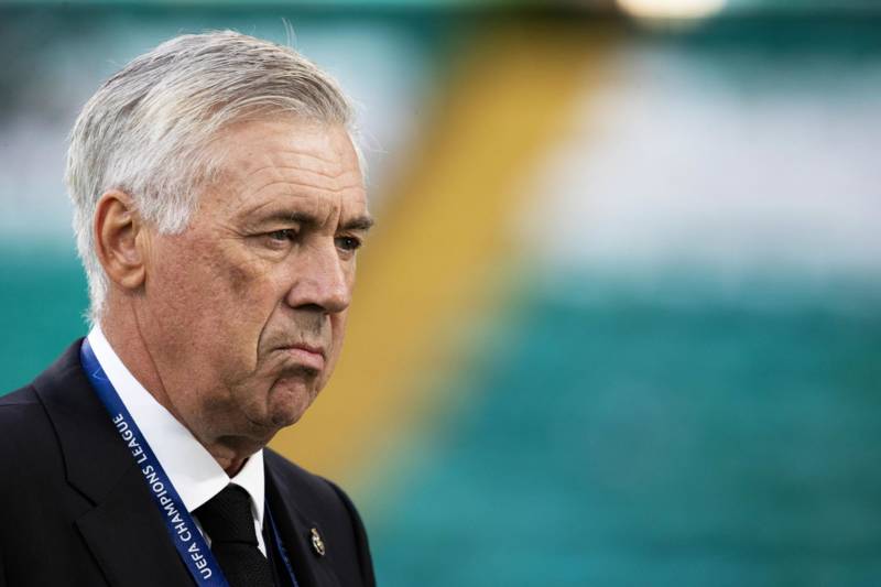 Carlo Ancelotti makes clear he wants Real Madrid to face Celtic in Champions League