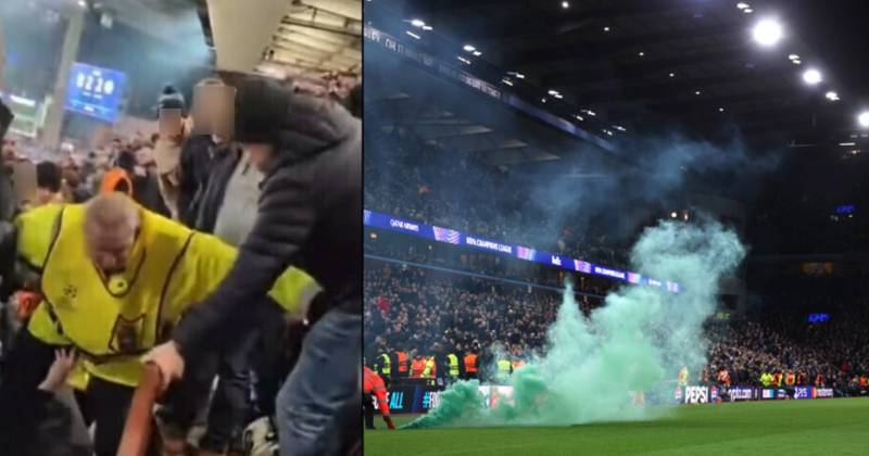 19 Celtic fans among 21 arrested in violent clashes with Aston Villa supporters