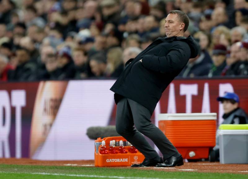 BBC reporter spots why Brendan Rodgers showed ‘frustration’ when Celtic were 2-2 with Aston Villa