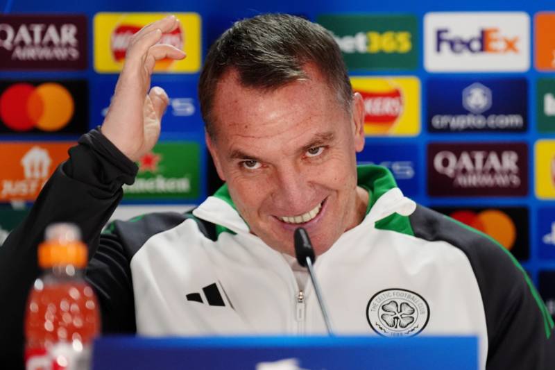 ‘Got the easier one’ – Rodgers delivers Celtic one-liner over Champions League draw