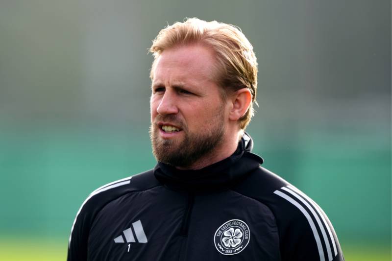 Kasper Schmeichel mystery as goalkeeper missing from Celtic training