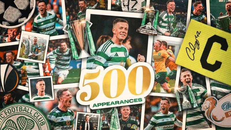 Callum McGregor set to make his 500th appearance as Celtic take on Motherwell